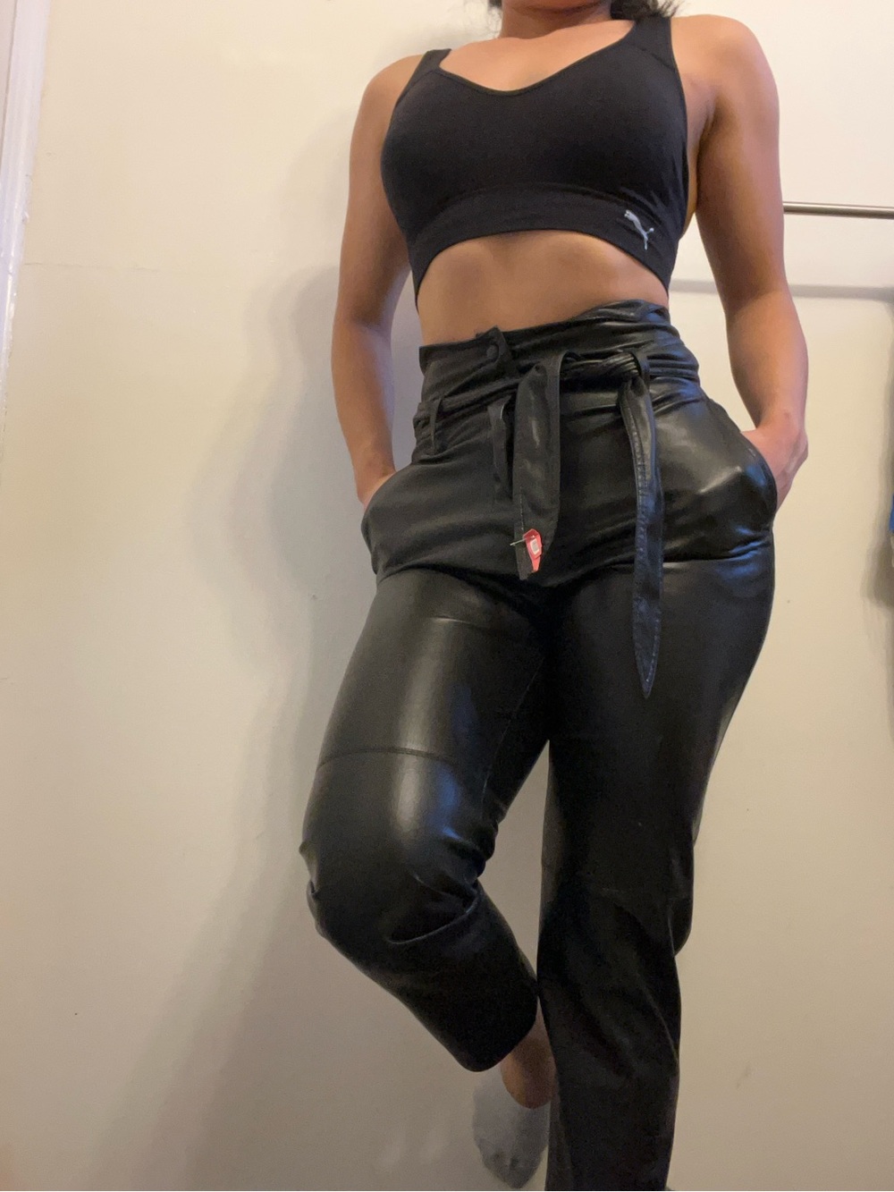 MY26 Nanushka Black Pants
